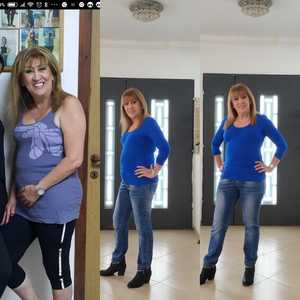 לפני ואחרי – הצלחה של מתאמנת בסטודיו מיס פיטנס